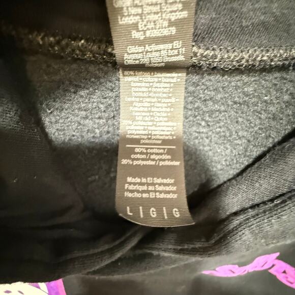 The Struts Lucky Cat Japanese Graphic Hoodie Black Men Lrg Band Merch Streetwear - Picture 10 of 13